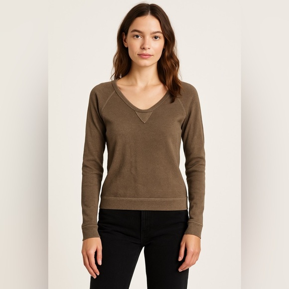 Rag & Bone for Bloomingdale’s Women’s Metallic Knit Long Sleeve Top size Small - Picture 1 of 7